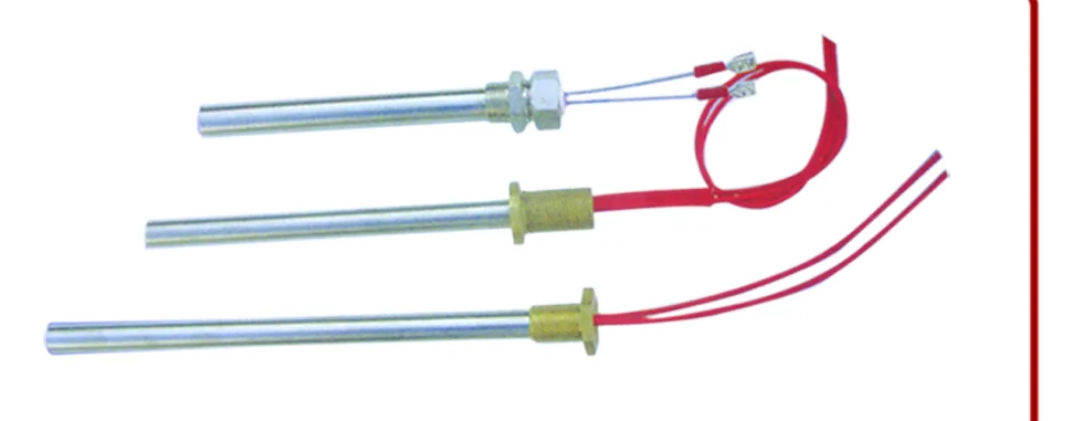 Threaded-boss single-head cartridge heaters for screw-in installation